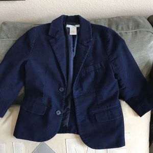Toddler Boy special occasion velvet blazer